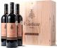 Kit 3 Vinho Cartuxa Reserva 750 ml - Caixa Madeira
