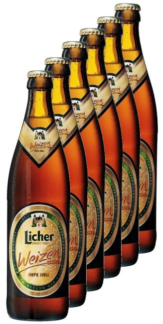 6 Cervejas de Trigo Licher Weizen 500ml
