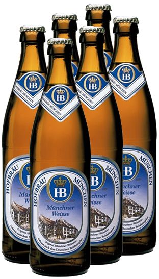 6 Cervejas Hofbräu HB München Weisse