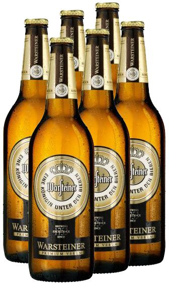 6 Cervejas Warsteiner Premium Verum 660ml