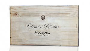 Kit 6 Vinhos Undurraga Founder’s Collection Cabernet Sauvignon 750 ml - Caixa Madeira