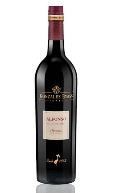Vinho Alfonso Jerez Oloroso Gonzales Byass 750 ml