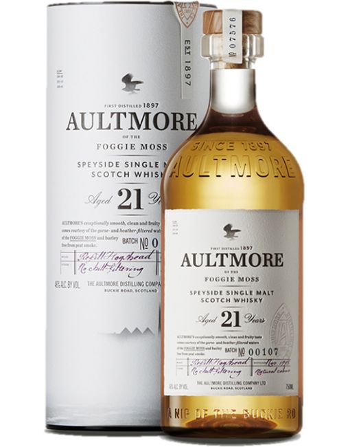 Whisky Aultmore 21 anos 750 ml