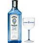Gin Bombay Sapphire 750 ml + Taça Logo