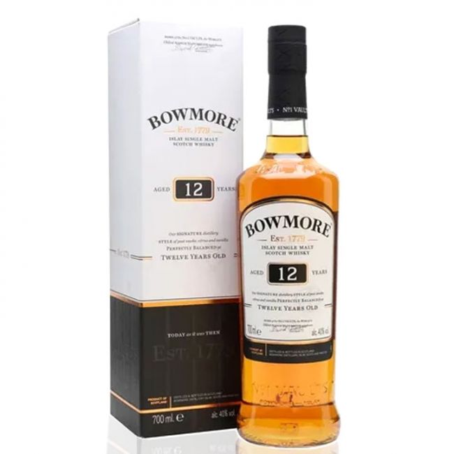 Whisky Bowmore 12 anos 700 ml - Single Malt