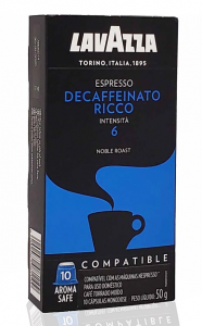 Café Lavazza Espresso Decaffeinato Ricco 6 - C/10 Cps