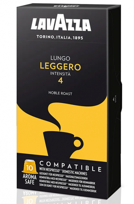 Café Lavazza Ncc Espresso Lungo Leggero - C/10 Cps