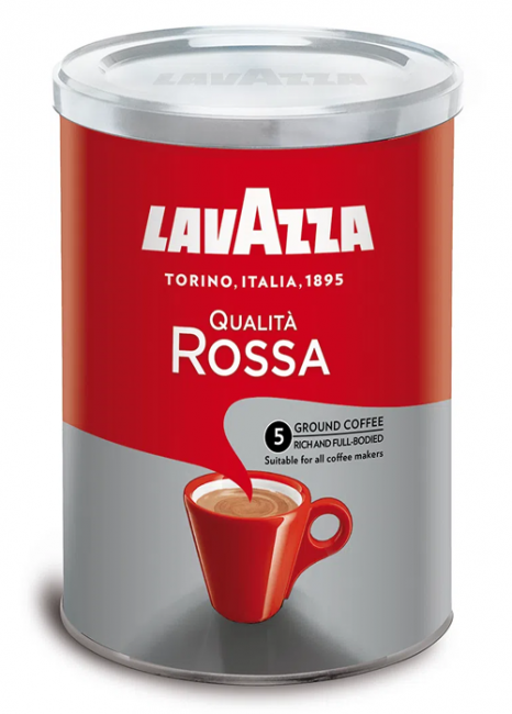 Café Lavazza Qualitá Rossa Moído (Lata) 250g