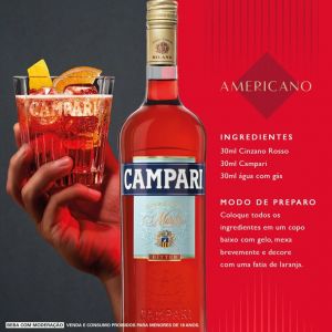Campari 998ml - Nova Garrafa