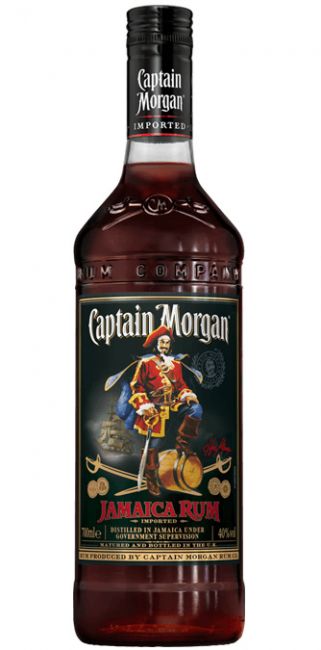Rum Captain Morgan Black 1000 ml