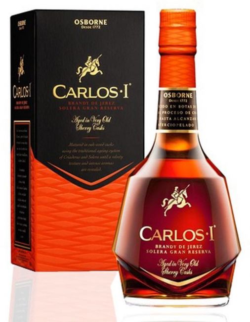 Conhaque Carlos I Brandy de Jerez 700 ml