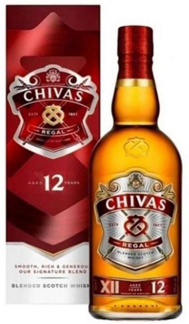 Whisky Chivas 12 anos 750 ml