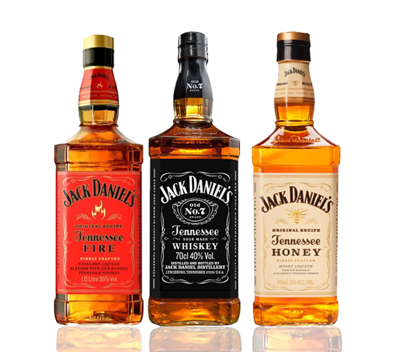 Combo 3 Jack Daniels 1000 ml