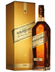 CX. 12 un. Whisky Johnnie Walker Gold Label