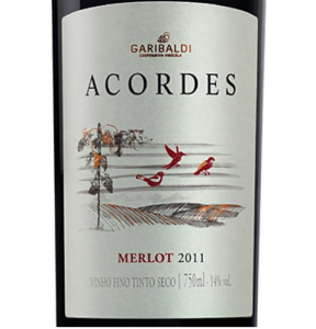 Vinho Garibaldi Acordes Reserva Merlot 750 ml