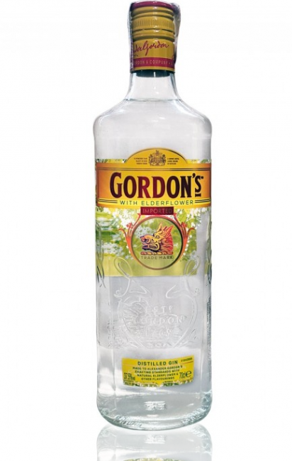 Gin Gordon's Elderflower 750ml