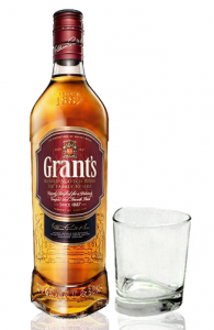 Whisky Grant's 750 ml + Copo