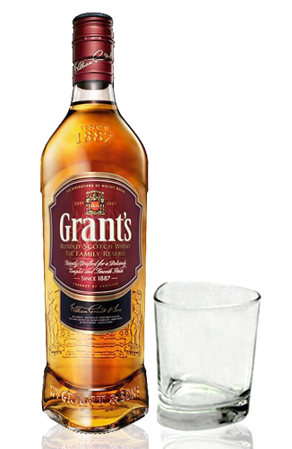 Whisky Grant's 750 ml + Copo