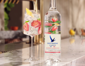 Vodka Grey Goose Strawberry And Lemongrass 750ml