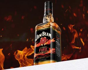 Whisky Jim Beam Fire 1000 ml