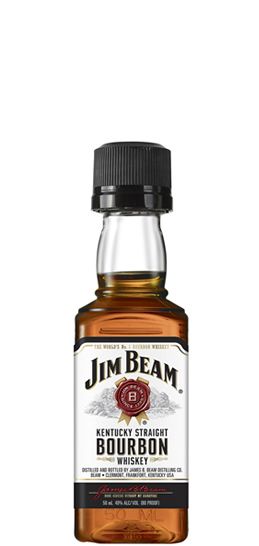 Miniatura Jim Beam White Bourbon 50 ml