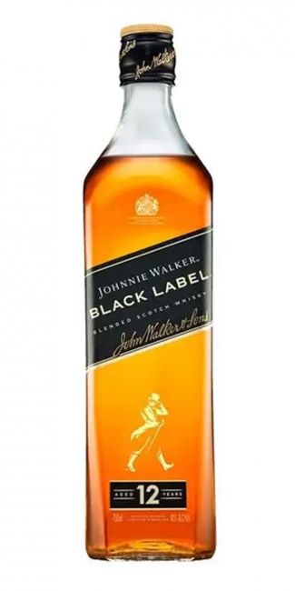 Whisky Johnnie Walker Black Label 12 anos 750 ml
