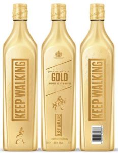 Whisky Johnnie Walker Gold 200 anos Limited Edition 750 ml