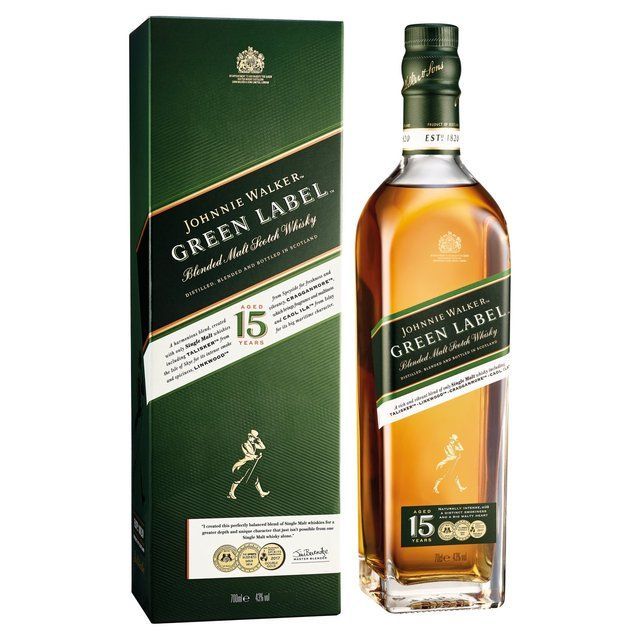 Whisky Johnnie Walker Green Label 15 anos 750 ml na Casa