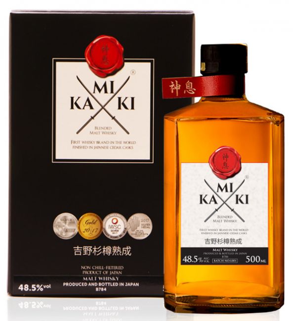 Whisky Kamiki Blended Malt 500 ml - Japão