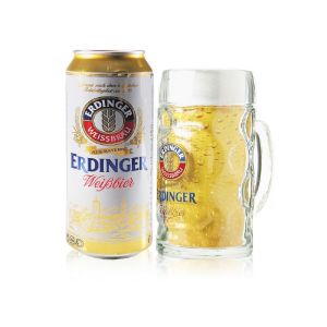 Kit Cerveja Erdinger c/ Caneca