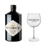 Kit Gin Hendricks 750 ml Com Taça De Vidro