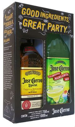 Kit José Cuervo Ouro + Margarita Mix Limon c/ Caixa