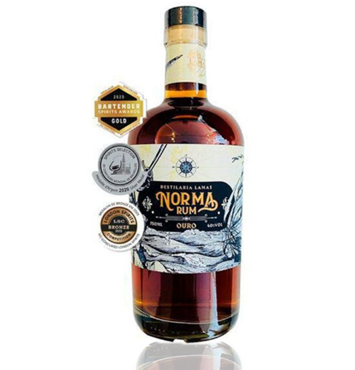 Rum Lamas Norma Ouro 750 ml