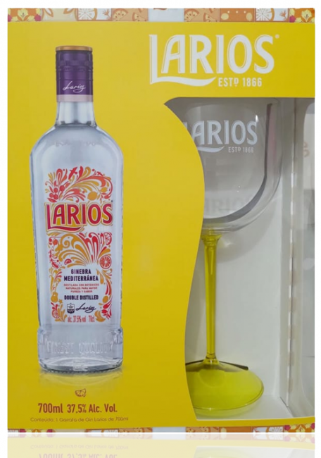 Gin Larios Original 700 ml + Taça