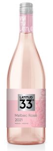 Vinho Latitud 33° Malbec Rosé 750 ml