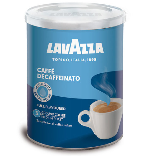 Café Lavazza Dek Decafeinado Moído (Lata) 250g