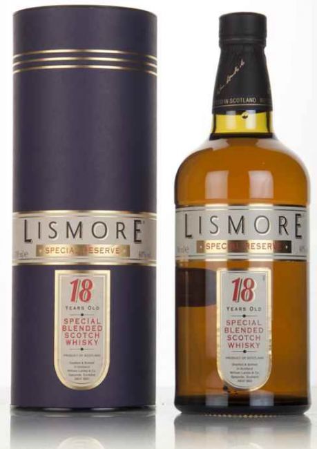 Whisky Lismore 18 anos 750 ml - Special Reserve