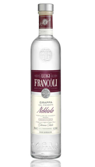 Grappa Luigi Francoli Nebiolo Del Piemonte 700 ml