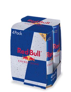 Pack 4 Red Bull 250ml