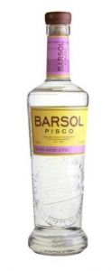 Pisco Barsol Puro Moscatel 750 ml - Perú
