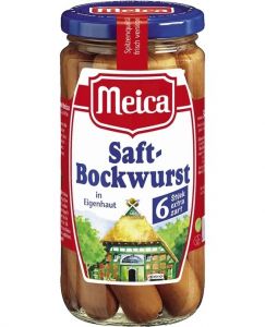 Salsichas Meica Defumadas Bockwurst 180g