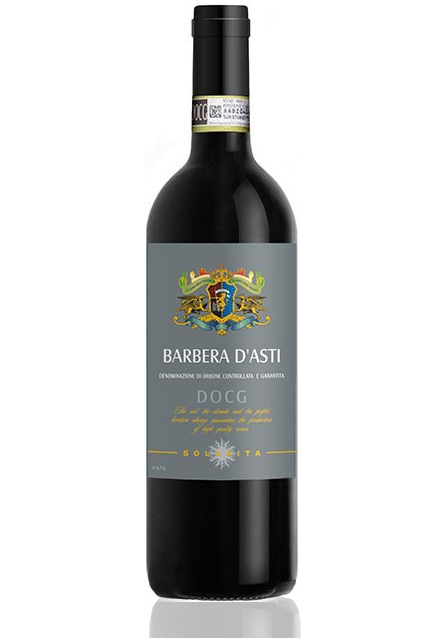 Vinho Solarita Barbera Dásti Superiore DOCG 750 ml