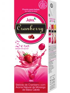 Suco Juxx Cranberry Morango Zero