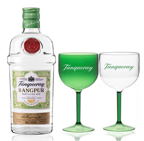 Gin Tanqueray Rangpur + 2 Taças