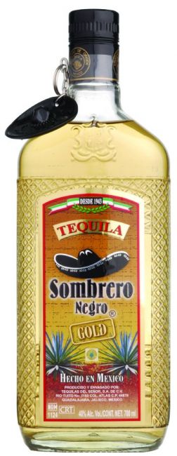 Tequila Sombrero Negro Gold 750 ml
