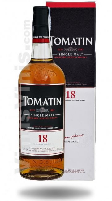 Whisky Tomatin 18 anos 700 ml - Single Malt