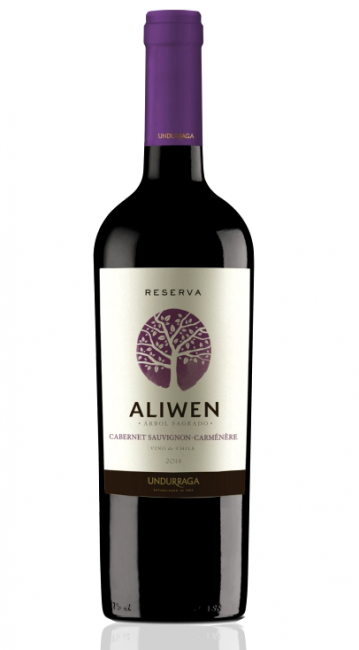 Vinho Undurraga Aliwen Reserva Cabernet Sauvignon-Caménère 750 ml