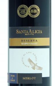 Vinho Santa Alicia Reserva Merlot