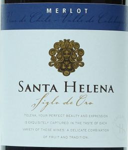 Vinho Santa Helena Siglo de Oro Merlot