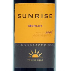 Vinho Sunrise Merlot